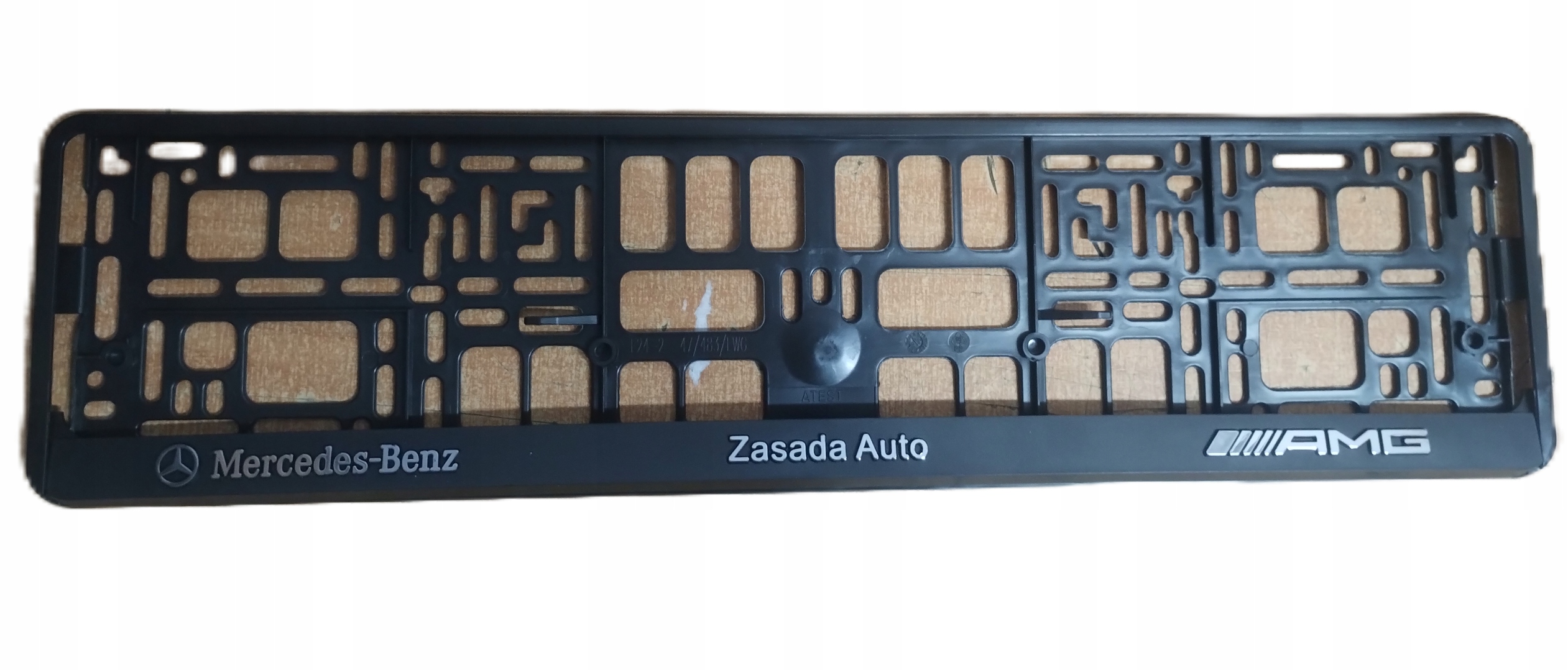 Ramki Tablicy Rejestracyjnej 3D Mercedes-benz Amg Komplet 2 szt. Utal