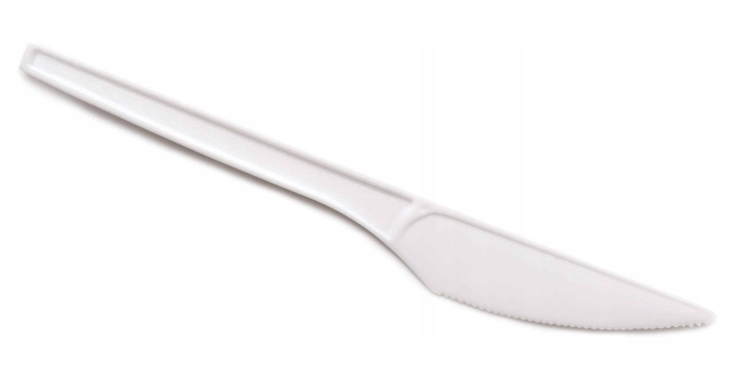 

Nóż Plastikowy 100SZT Naczynia Jednorazowe Biały