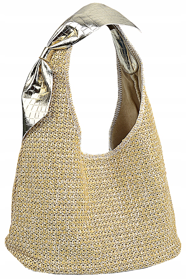 

Potri Pleciona Torebka damska Koszyk Worek Boho