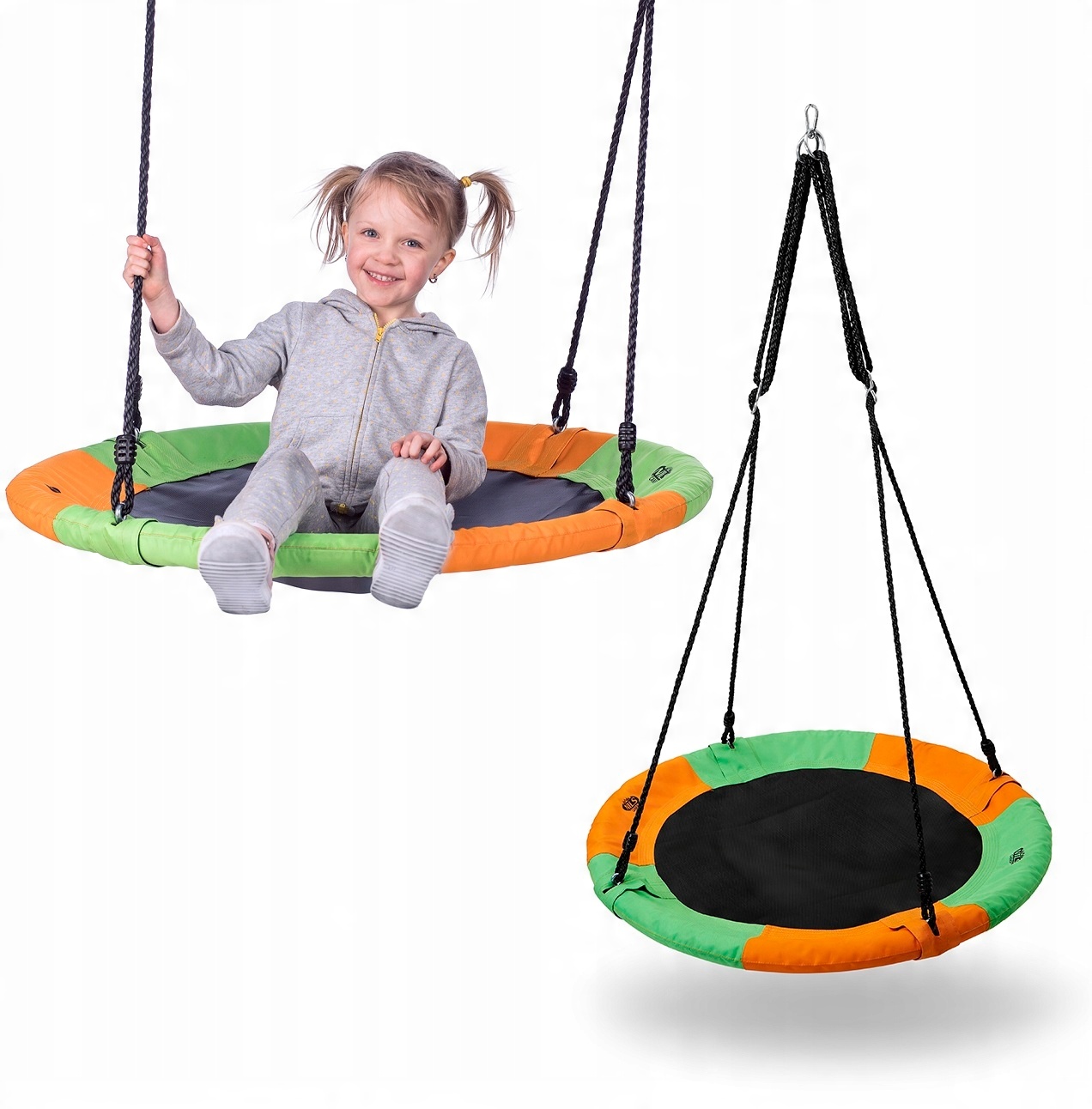 

Huśtawka Bocianie Gniazdo XXL 90cm 110kg Ogrodowa