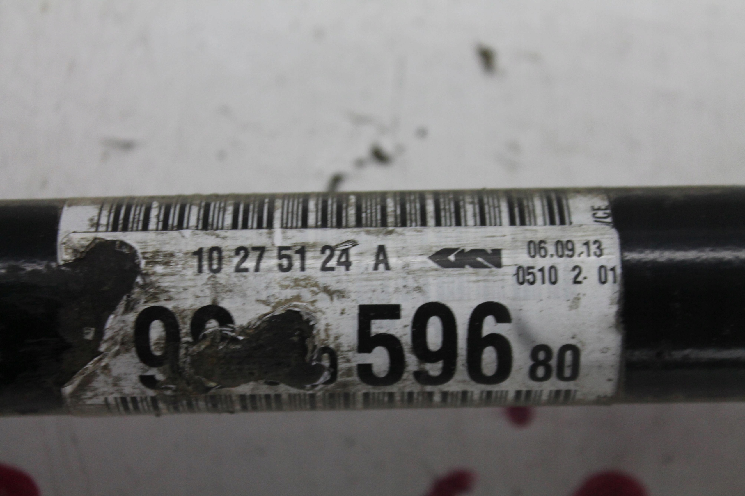 semi-axis right front front PEUGEOT 208 and 1.6 VTI 12-19