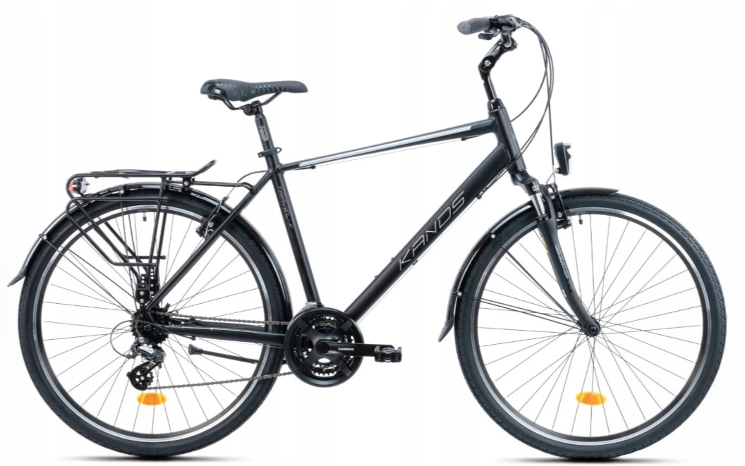 Rower miejski Kands Travel-X rama 21 cali koło 28 " czarny