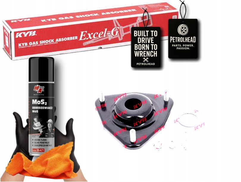 Polštář Tlumiče Přední L/p Mitsubishi Lancer VII #Petrolhead Pro+ Kit1