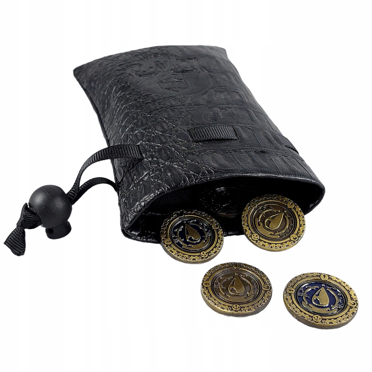 ŻYWIOŁ WODY ZŁOTA METALOWA MONETA 1 SZT LARP RPG Producent RGFK