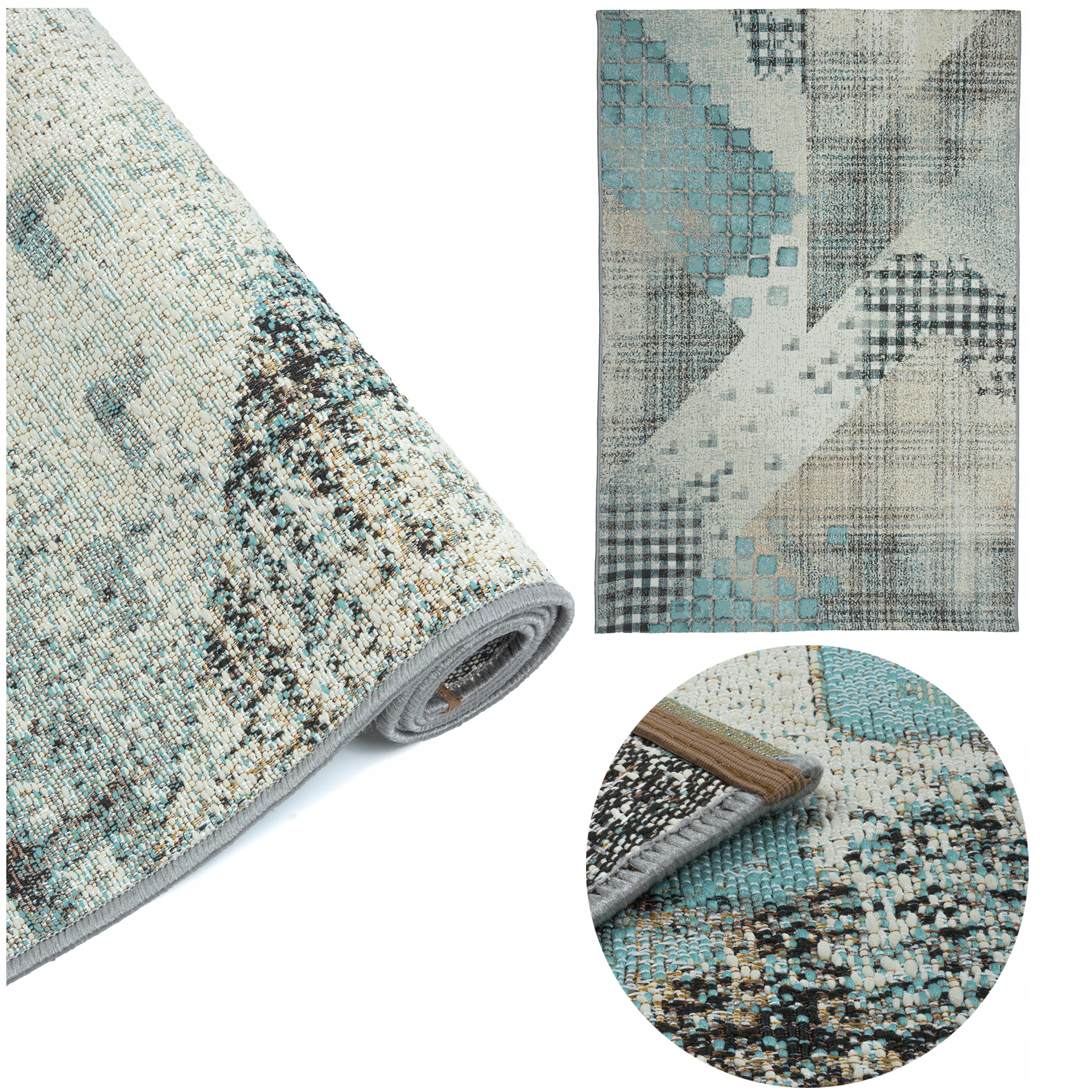 Vonkajší koberec Rohožka na balkón Terasa Záhrada 120x170cm