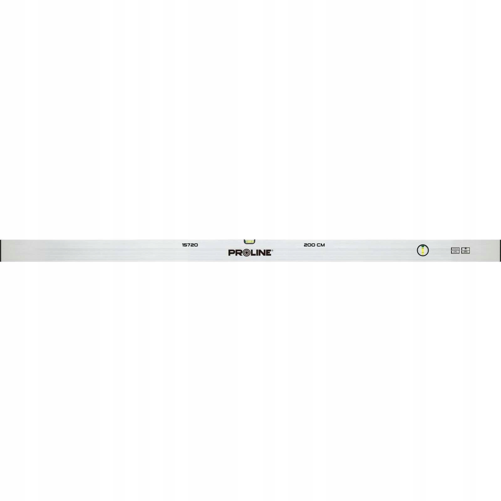 Łata murarska tynkarska prostokątna aluminiowa 2 libelki 2m Proline 15720