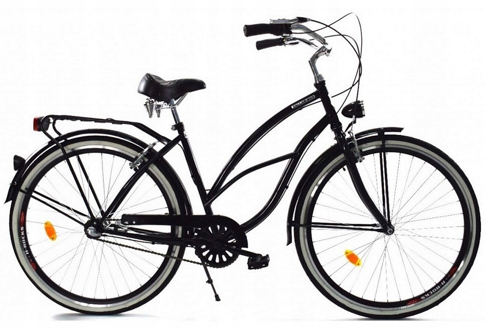 Rower miejski damski Dallas Cruiser 28 – aluminiowa rama, 3 biegi