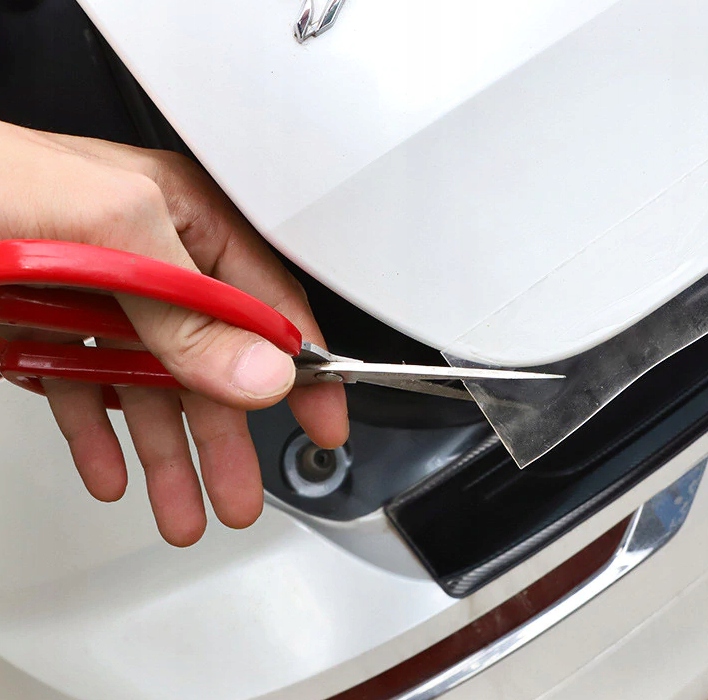 FOLIA OCHRONNA BEZBARWNA SAMOPRZYLEPNA GRUBA 152CM RAKLA Z FILCEM Długość 50 cm