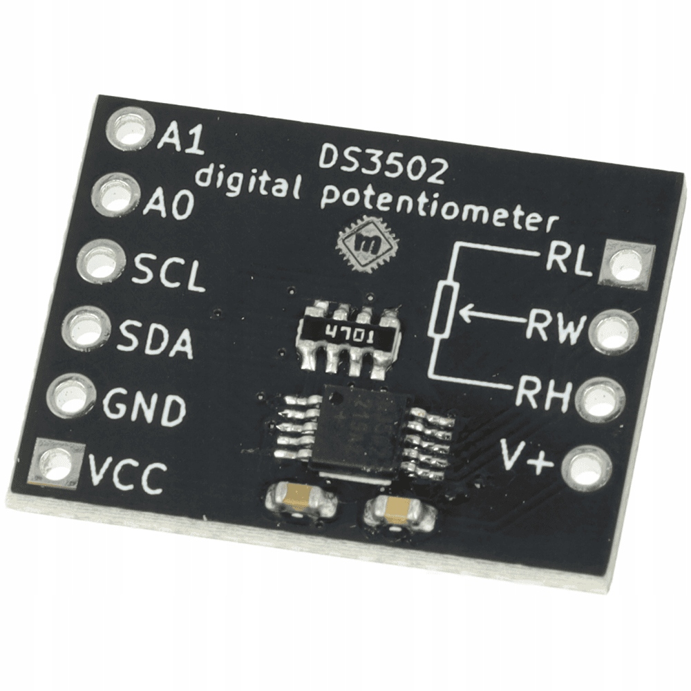 MSALAMON Moduł Potencjometru Cyfrowego I2C DS3502
