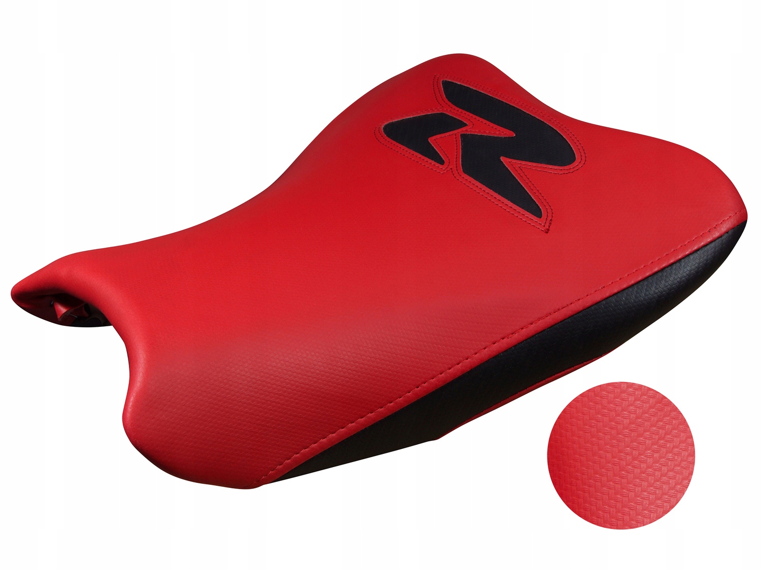 Sedadlo vodiča Čiernočervená predná sedačka pre Suzuki Gsx-r 1000 07-08