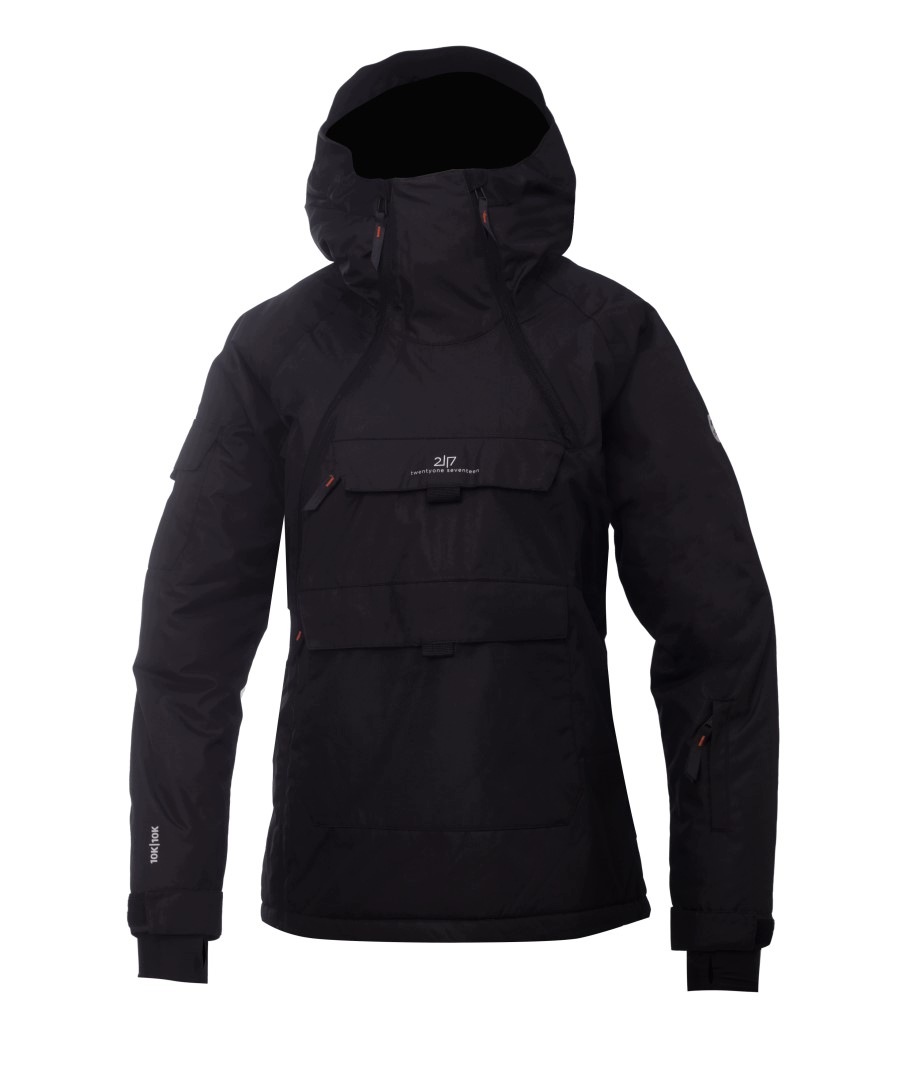 kurtka snowboardowa damska narciarska 2117 of Sweden Tybble black XXL