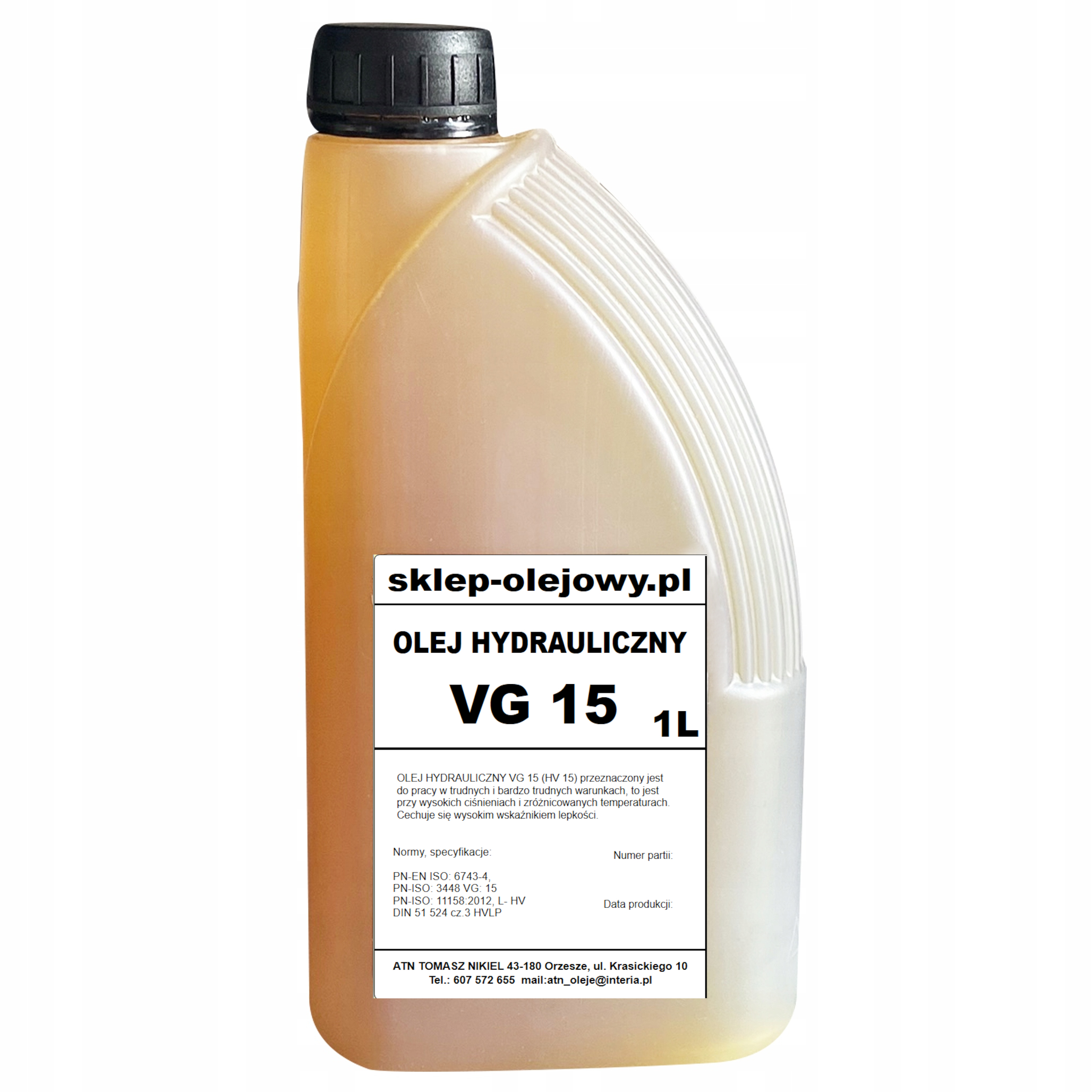 

Olej Hydrauliczny Vg 15 1L