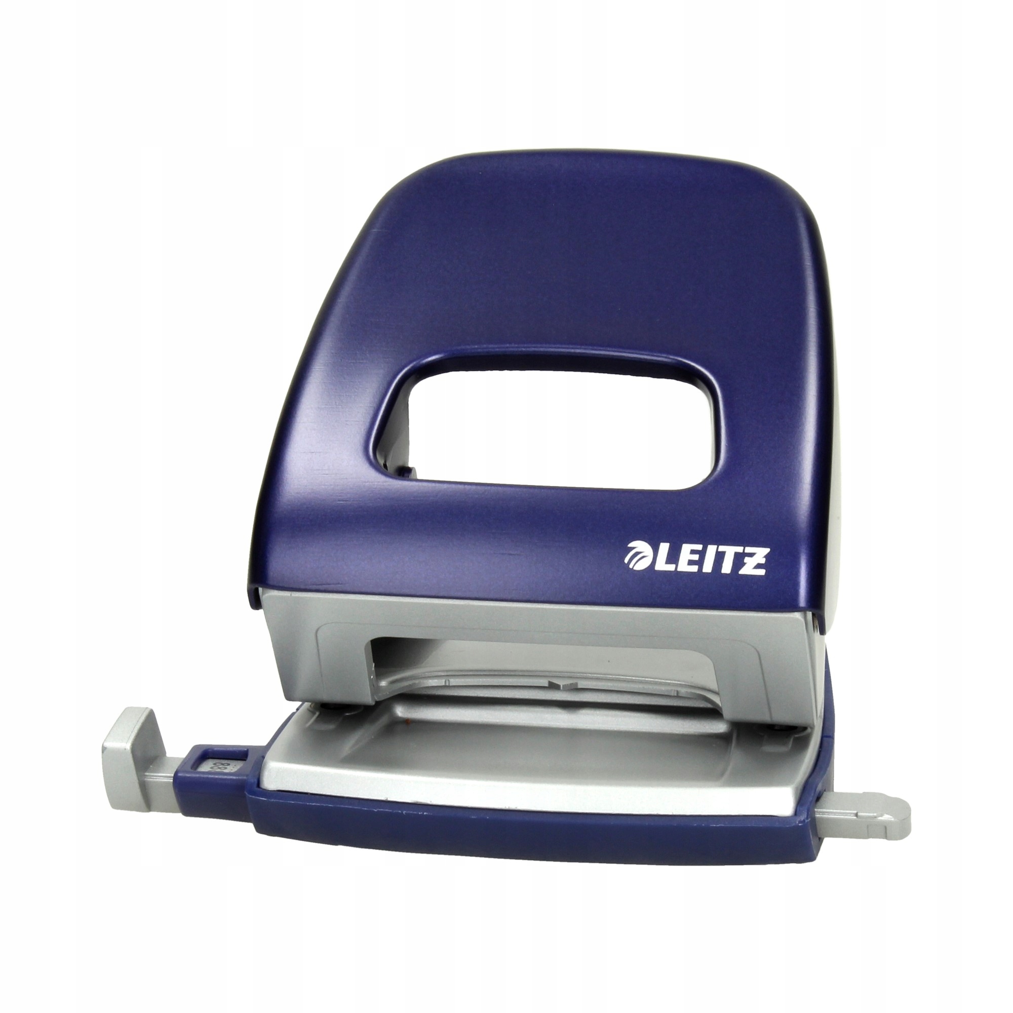 DZIURKACZ BIUROWY LEITZ 5006-00-69 GRANATOWY METAL LOCHER Marka Leitz