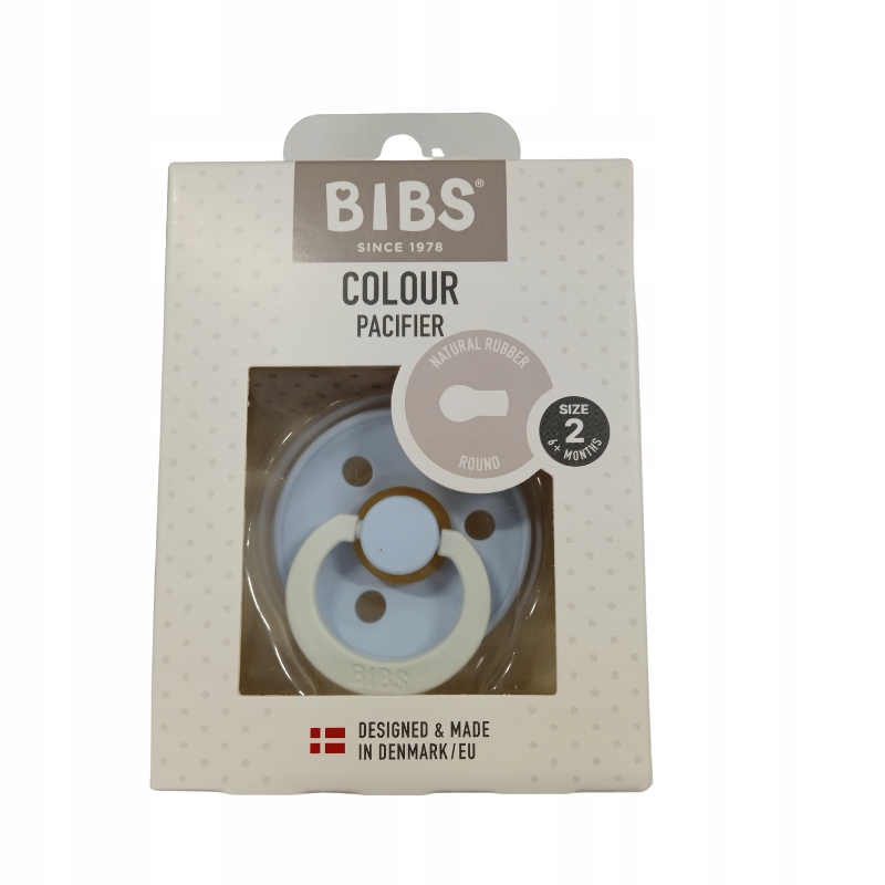BIBS Smoczek Uspokajający Kauczuk 6 m+ Świeci M EAN (GTIN) 5713795201105