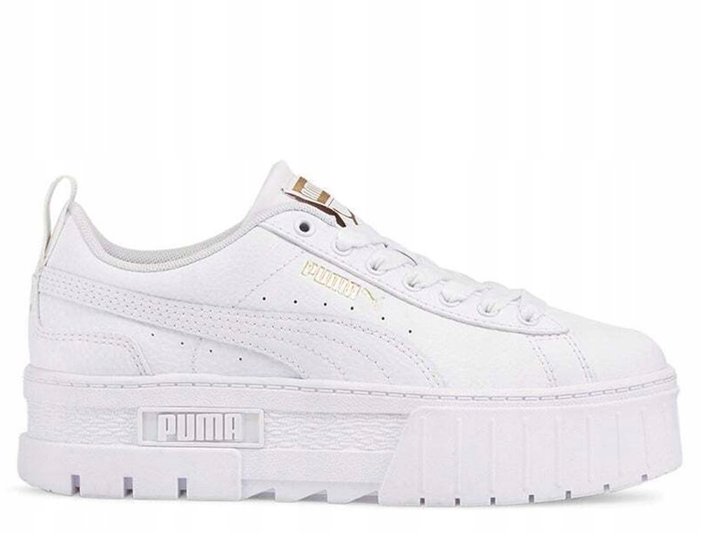Dámské boty Puma Mayze na platformě, kožené, 38452701, velikost 38.5