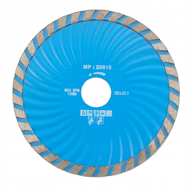 

Tarcza diamentowa Super Turbo fala 125mm do cięcia