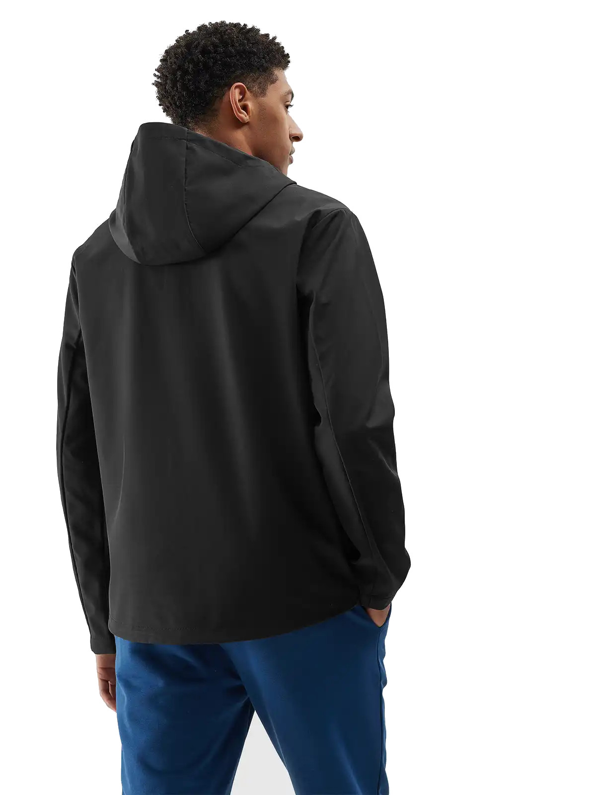 Kurtka softshell 4F z membraną M234 czarny XXL Kolekcja ss24