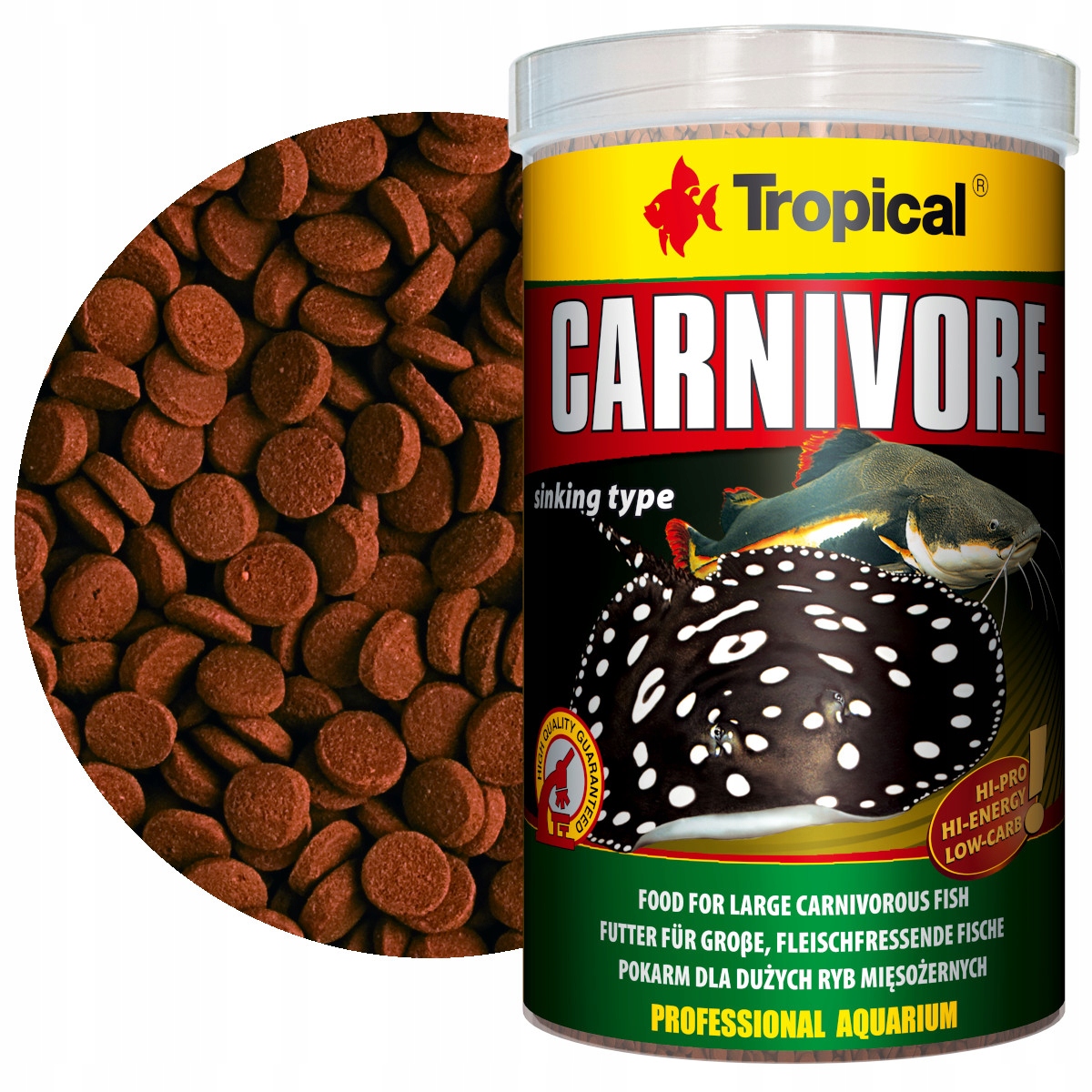 Levně Tropical Carnivore 1000 ml pro masožravé ryby
