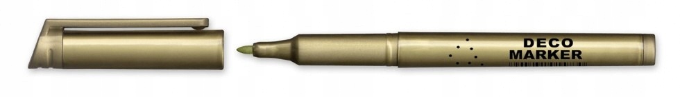 MARKER ZŁOTY DECO NA CIEMNE TŁA SUPERCENA