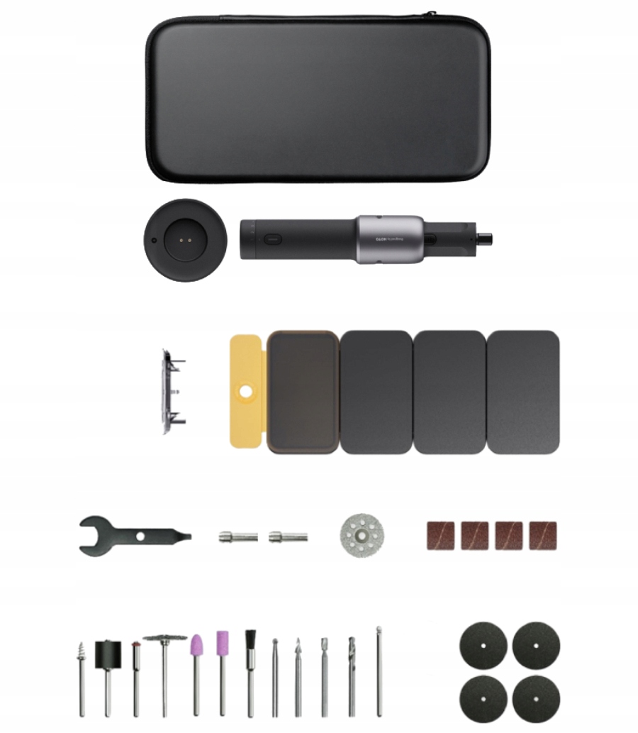 

Hoto Multiszlifierka zestaw 35 elementów czarny