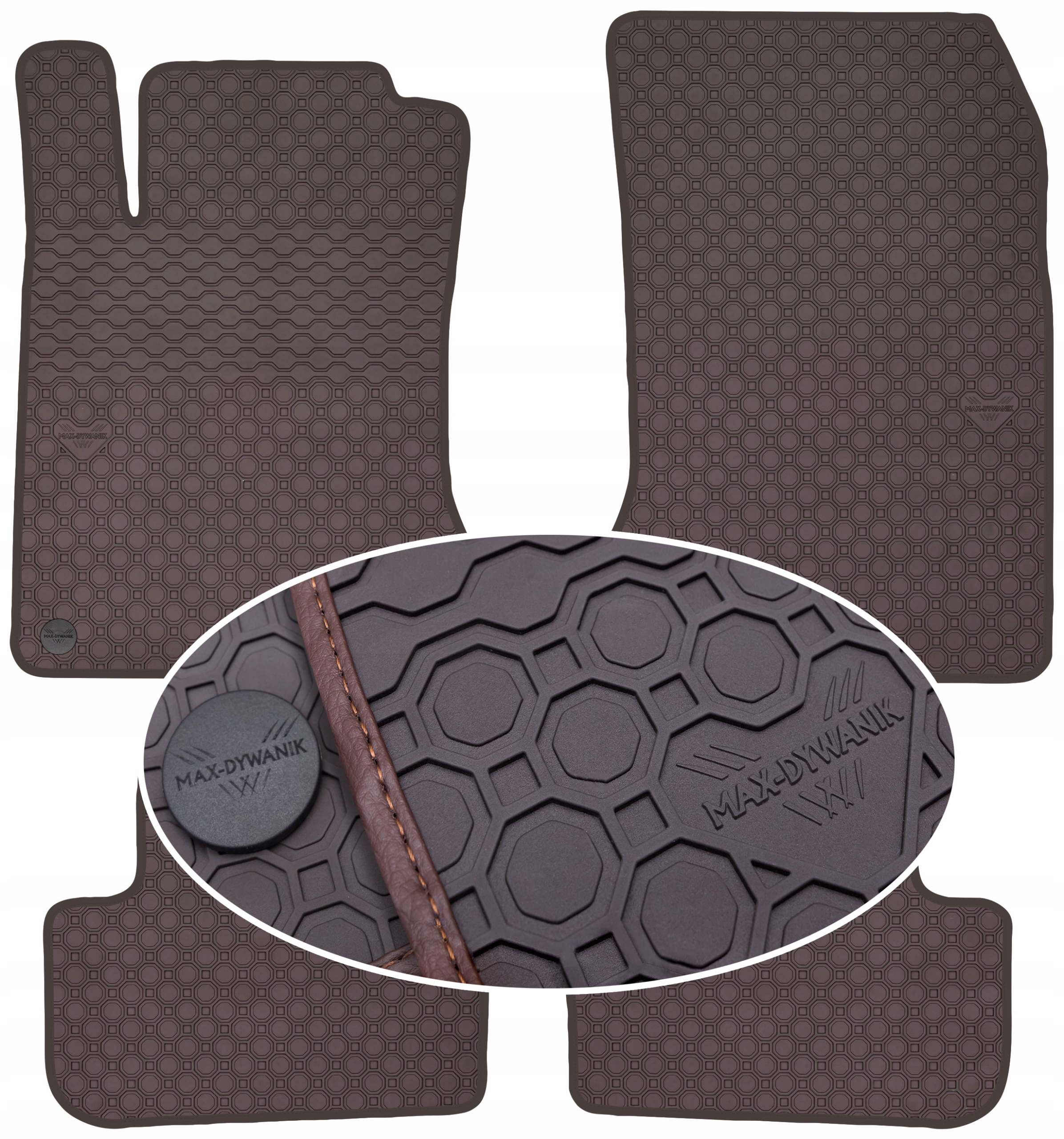 Mercedes Gla X156 2013-2019 Koberce Hnedé