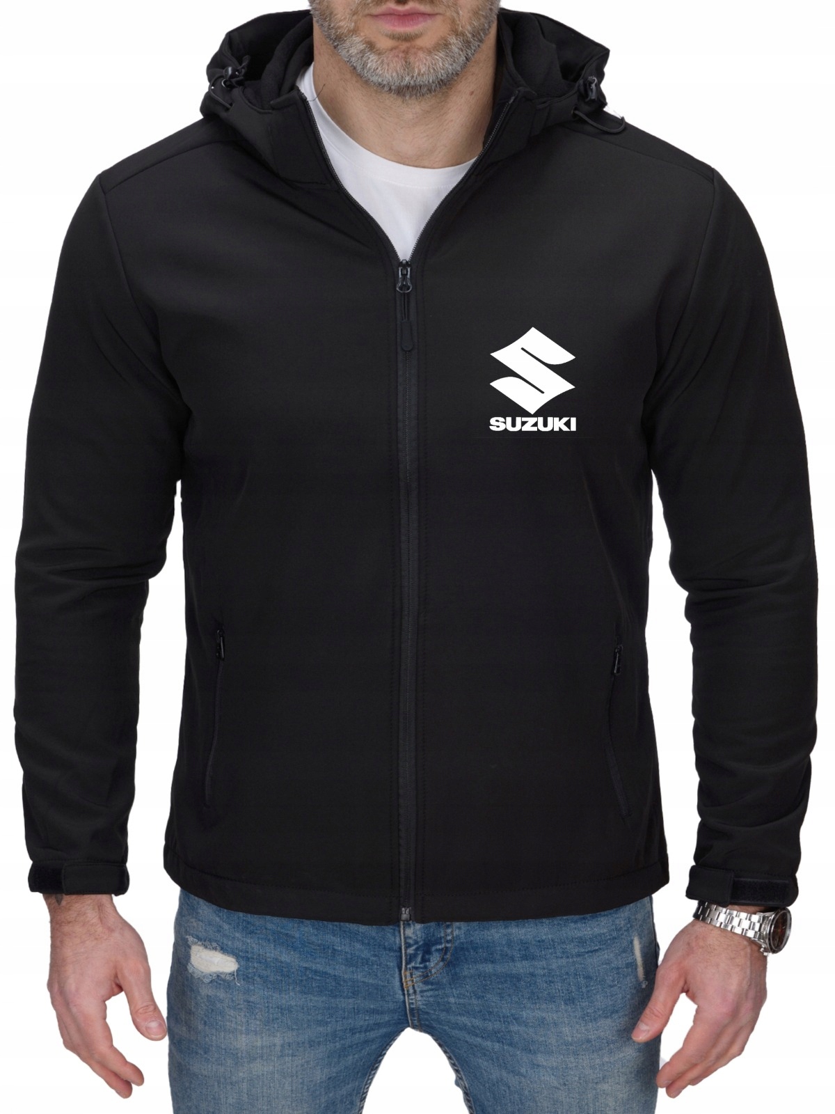 

Kurtka Softshell Przejściowy Suzuki Męska Czarna L