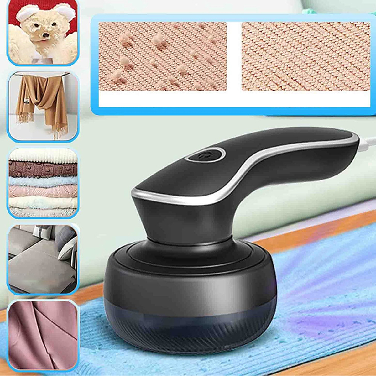 GOLARKA DO UBRAŃ ODZIEŻY SIECIOWA BEZPRZEWODOWA Model Mocna Maszynka Golarka