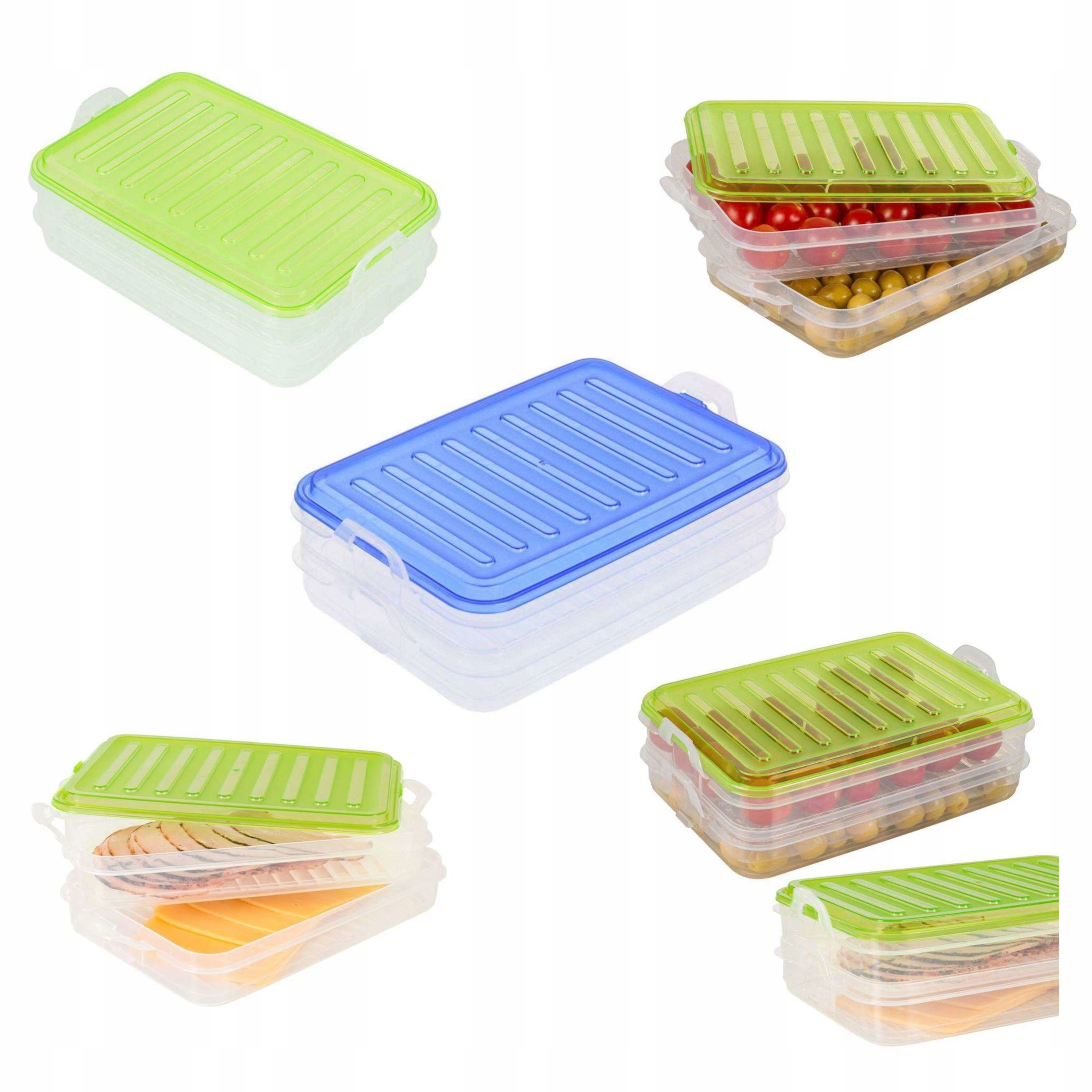 

Pojemnik Organizer Ser Wędliny Z Pokrywą Zatrzask