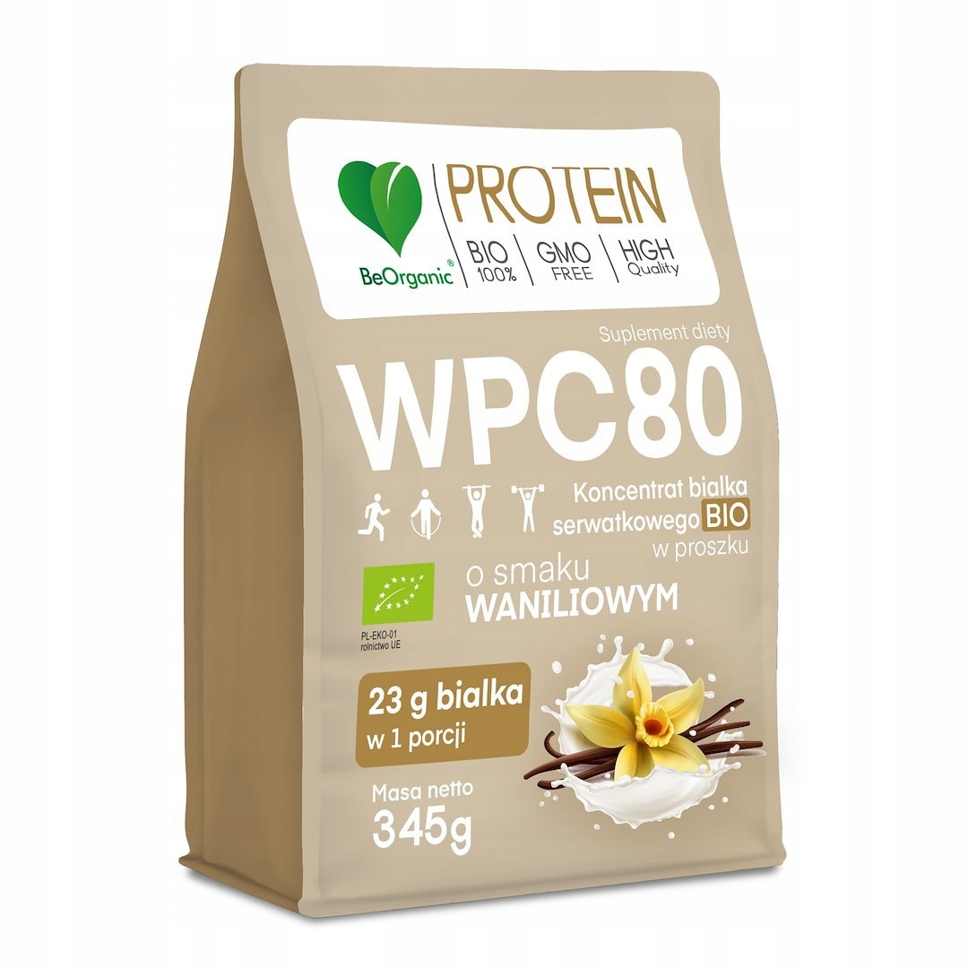 Syrovátkový Protein S Vanilkovou Příchutí (koncentrát Wpc 80) Bez Přidaných Cukrů