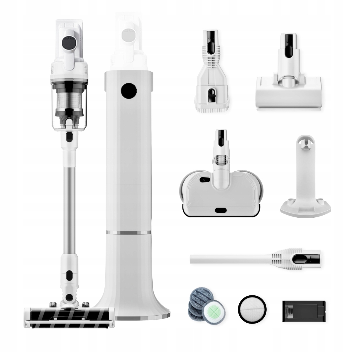 Odkurzacz Bezprzewodowy Pionowy 6w1 RoboJet Speed Up 2 Pro h2o +stacja +mop