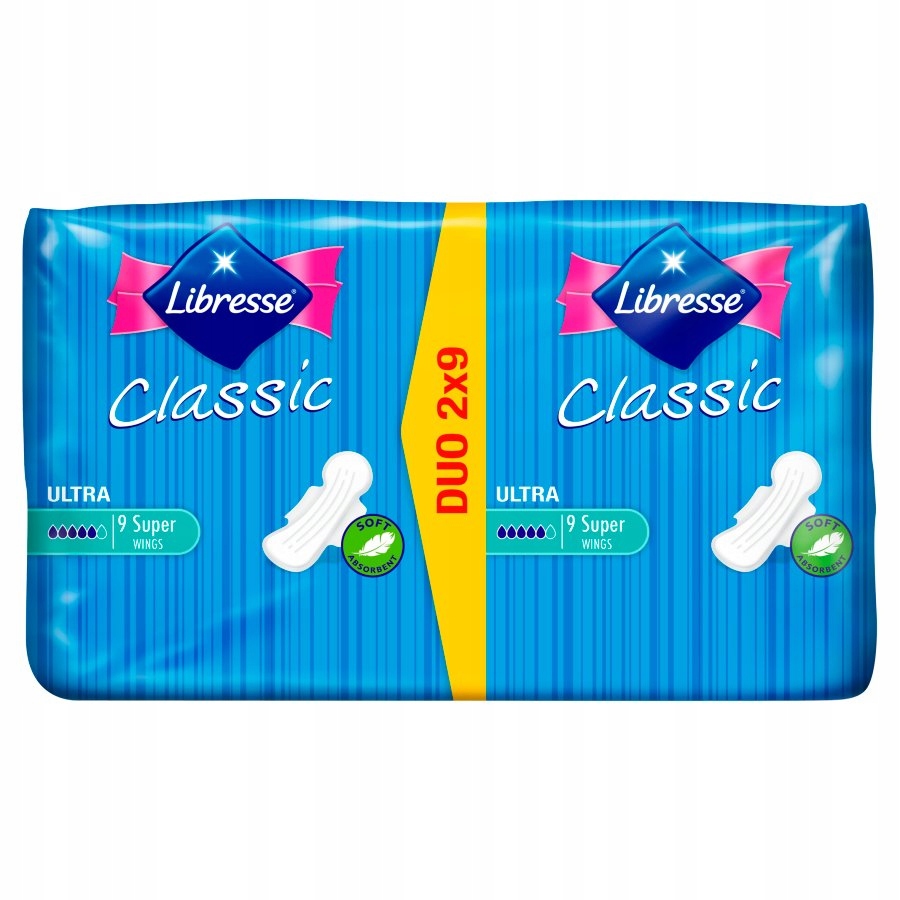 

Libresse podpaski higieniczne Clasisic Duo 18 szt