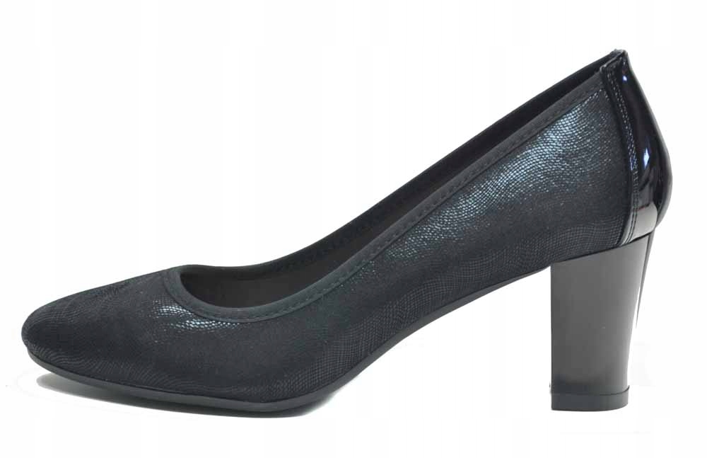 Sergio Leone PB233-01T Czarne Czółenka R.39