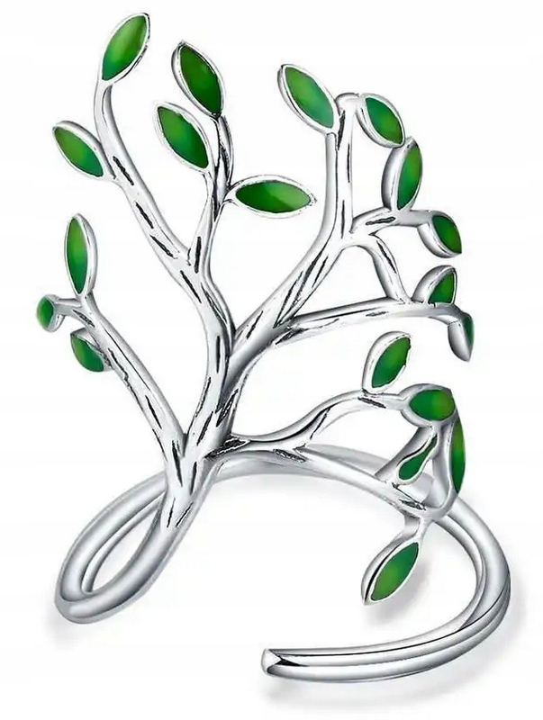 Velký stříbrný prstýnek s regulací stříbro 925 elegance