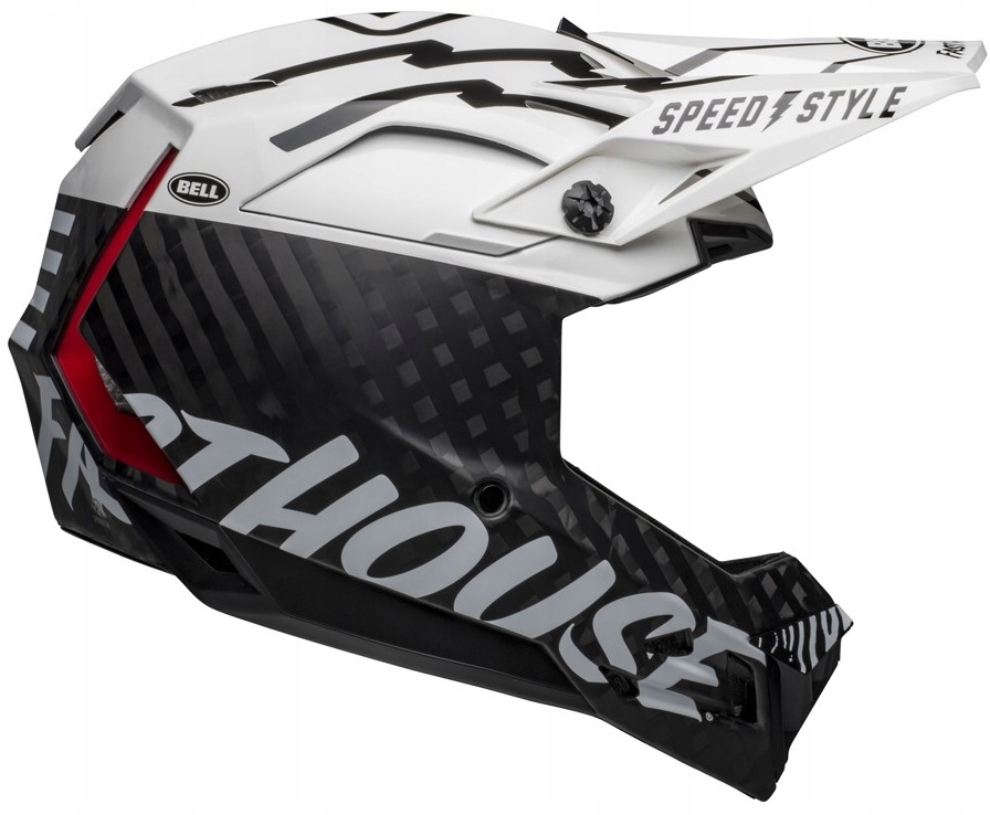 Integrální helma Bell Full-10 Matte Gloss White Black