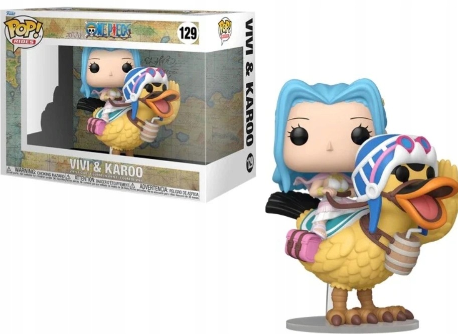 Funko Pop! One Piece Rides 129 Vivi a Karoo