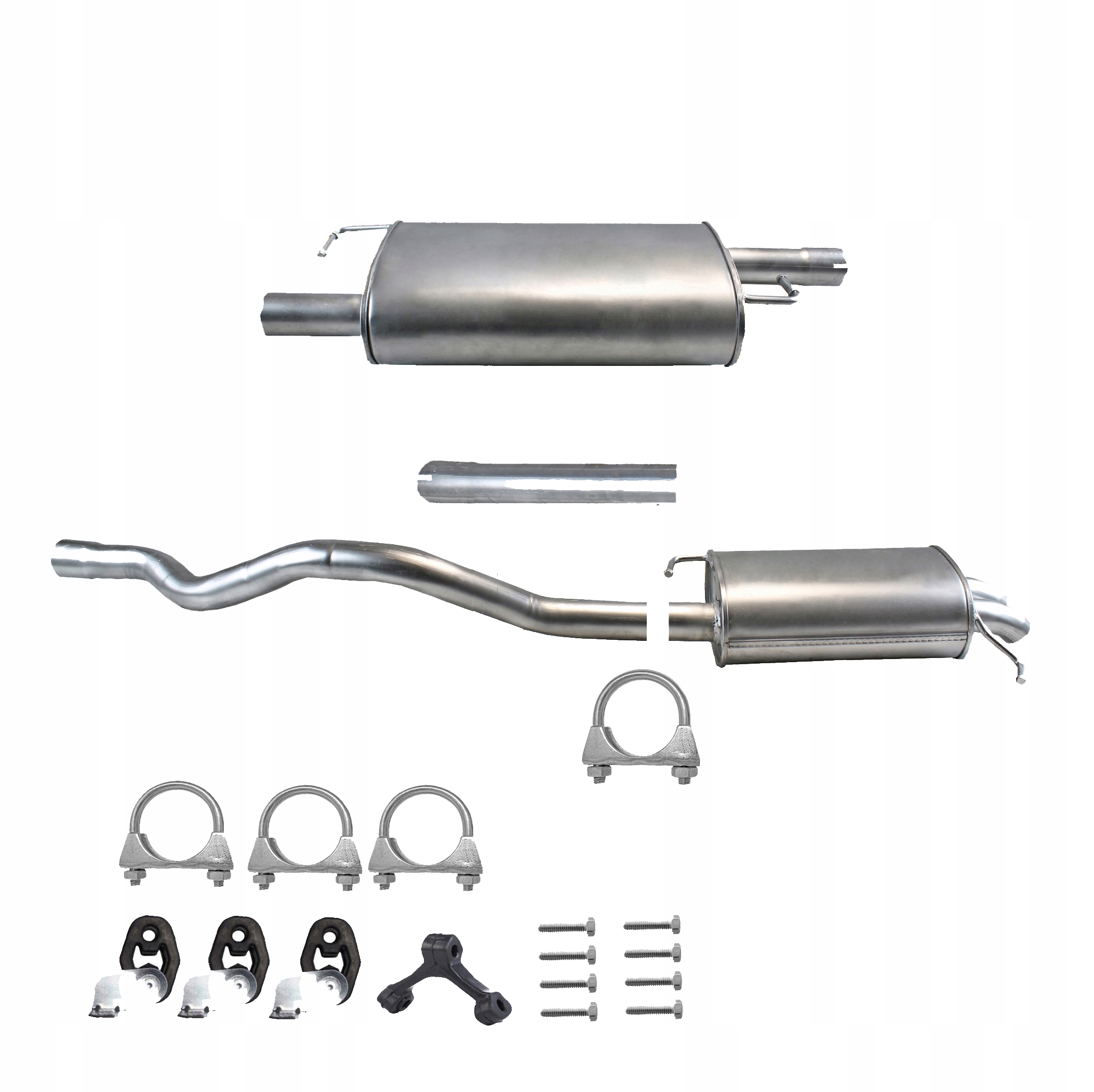 Tłumiki VW T5 T6 Multivan V BUS LWB 2.5TDI 2003-