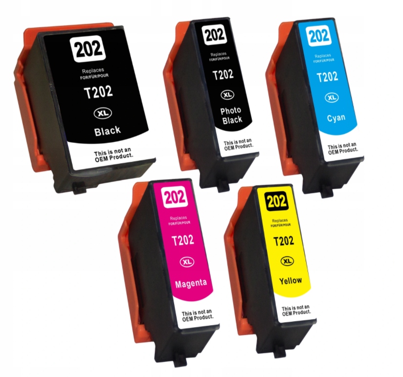 Tusze do Epson 202XL XP-6000 XP6005 XP6100 XP6105