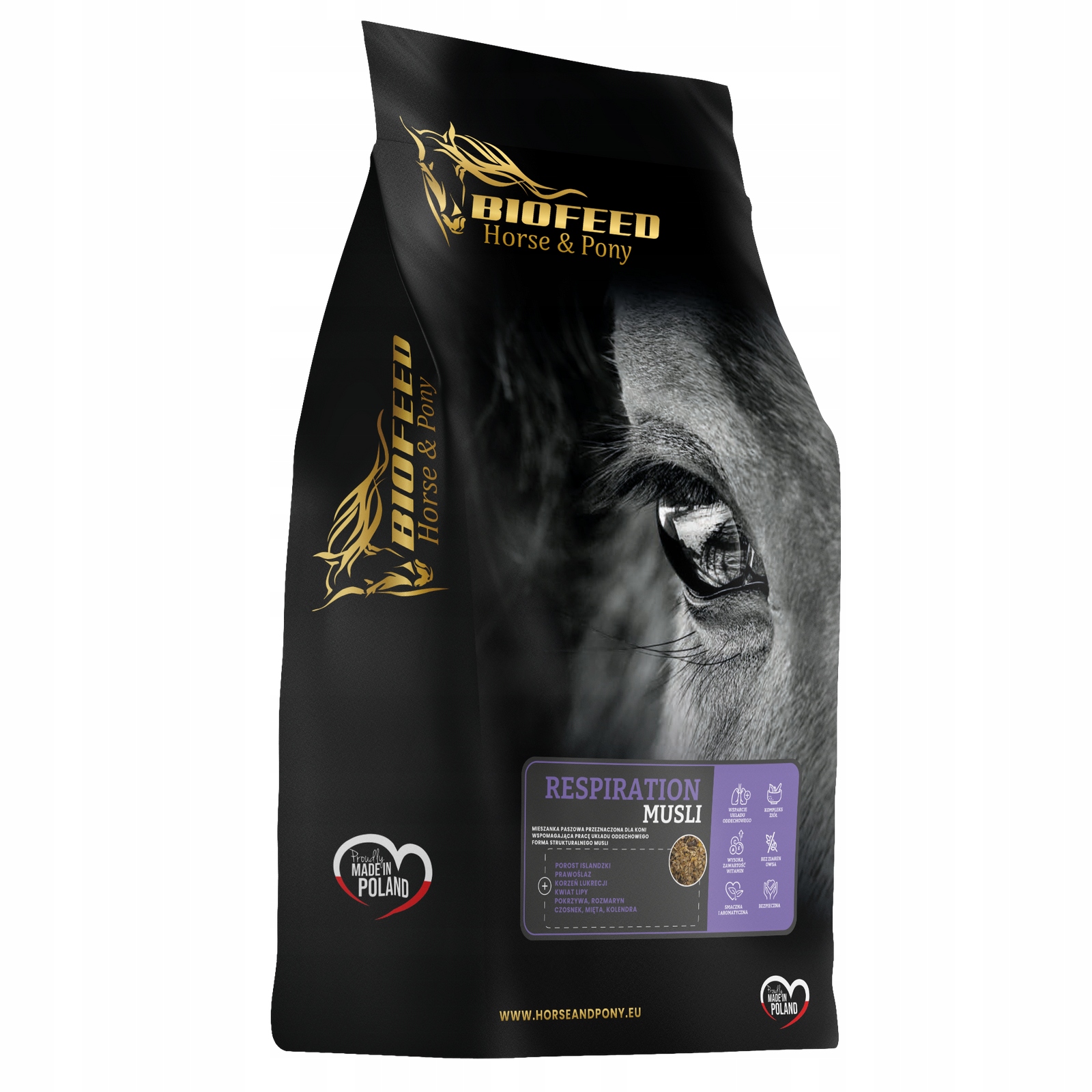 Biofeed Respiration Musli 20 kg – pro dýchací systém