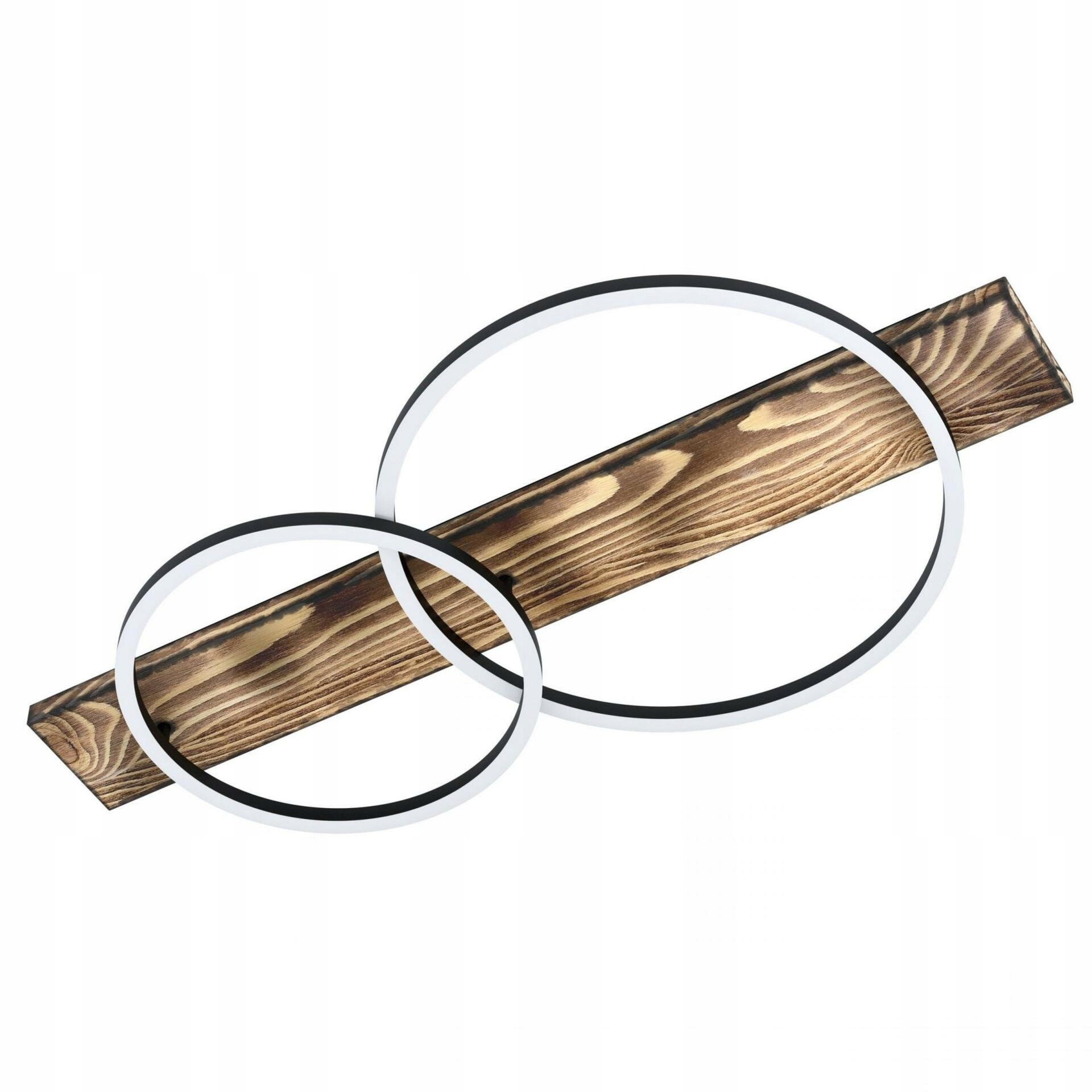 Stropní Led svítidlo Eglo Boyal 12W 1700lm 4000K černá/dřevo