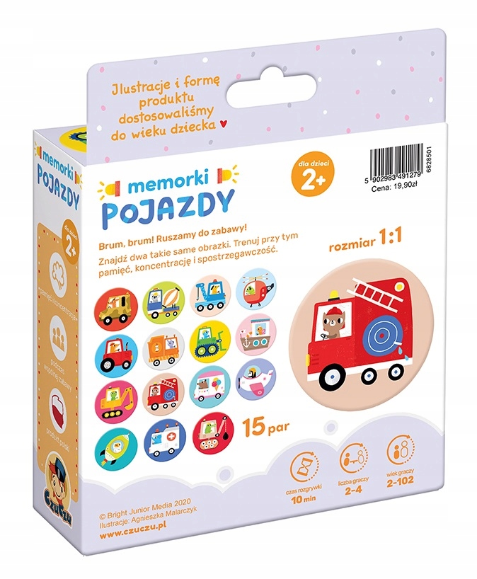 Memorki Pojazdy 30 Elementów CzuCzu Bohater brak