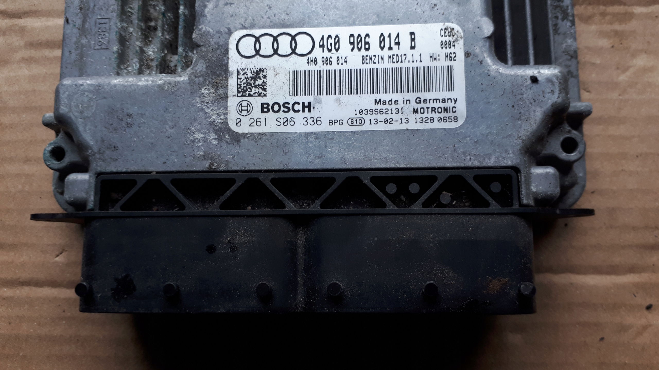 S6 C7 4G computer control unit of the engine 4.0 TFSI S7 4G