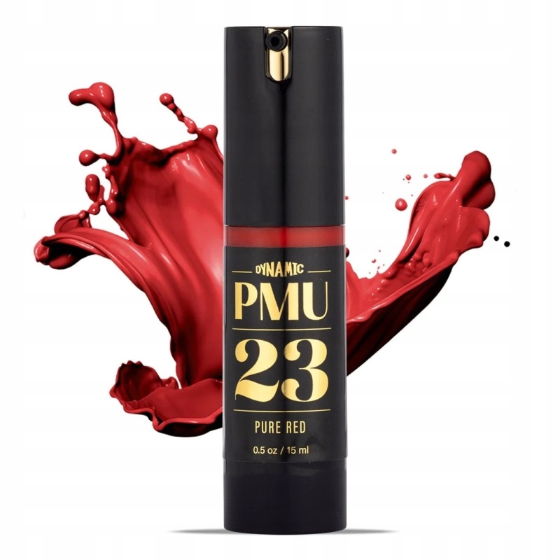 Pigment Dynamic Pure Red 15ml do makijażu permanentnego Pmu tusz