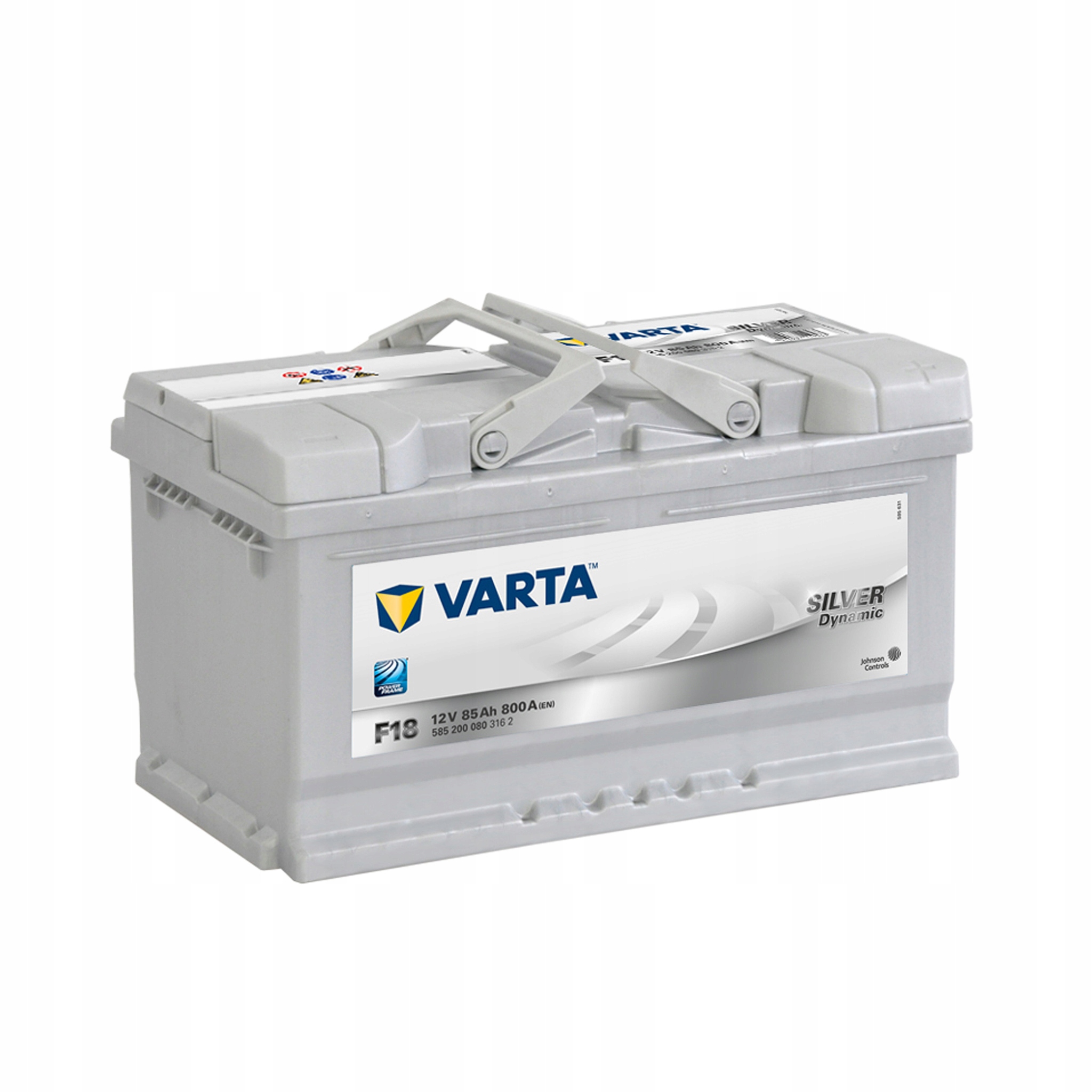 5852000803162 - Батарея 85AH VARTA SILVER F18 585200080