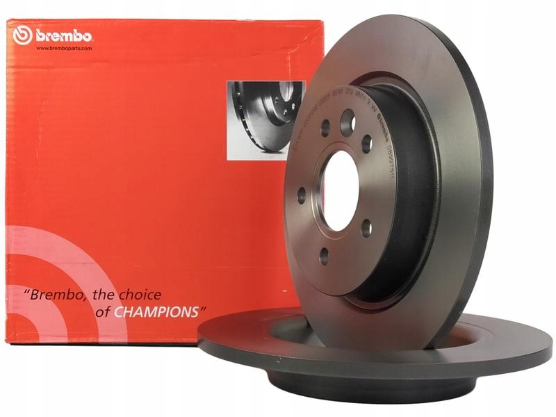 08.9975.11 - BREMBO ветчина диски задние VOLVO C30 C70 II V40 280mm