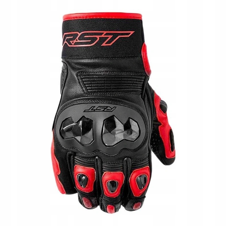 Krátke rukavice Rst Freestyle 3 D3O Black/red čierna červená Darčeky