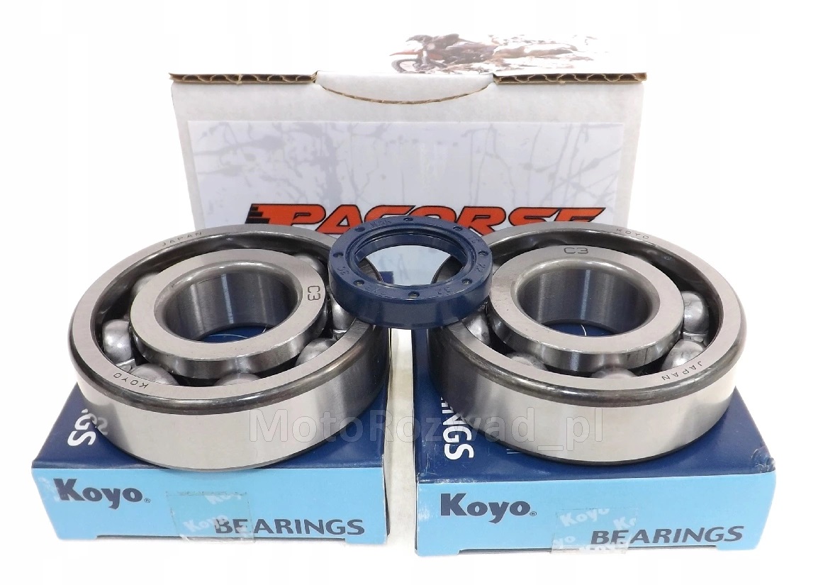 Łożyska WAŁU USZCZELNIACZ MAJESTY MAXSTER TEOS 125