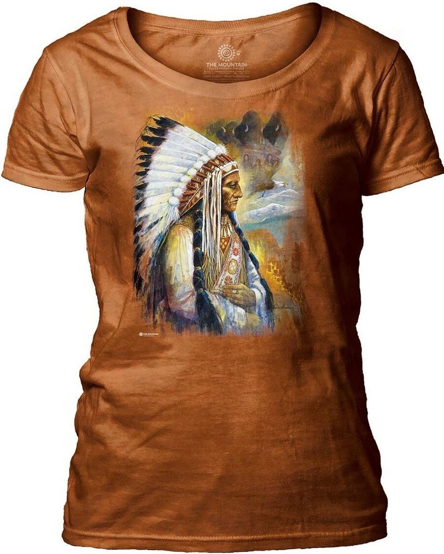 Dámské tričko Spirit of the Sioux Nation The Mountain, velikost 2XL
