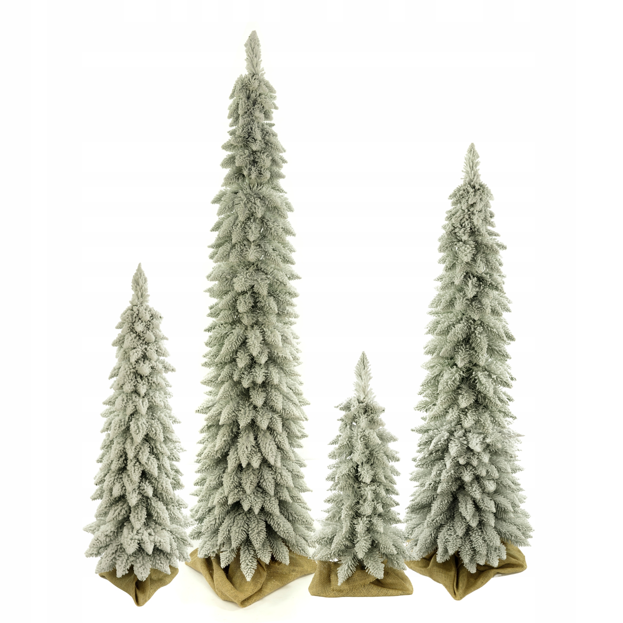 Umelý vianočný stromček Slim Tatranský smrek so snehom, zasnežený, 160 cm