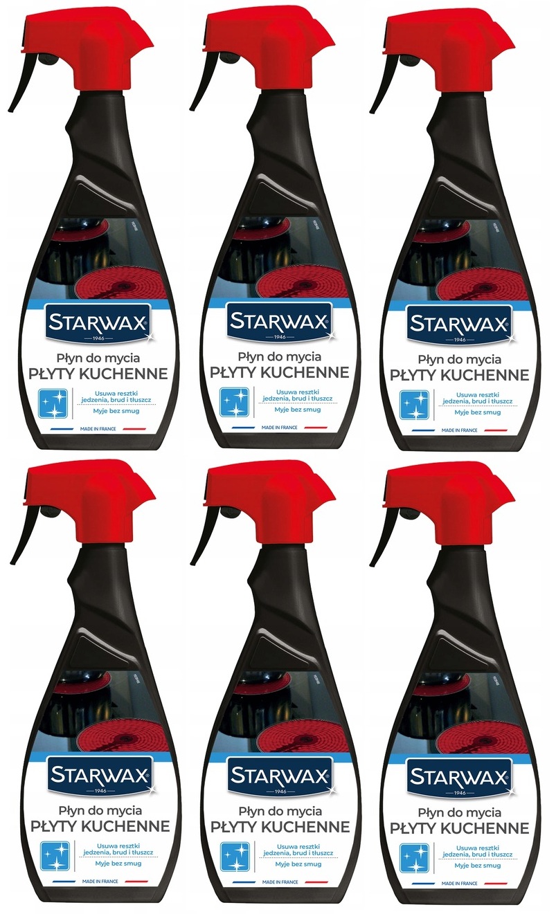 Levně 6x Starwax Tekutina Na Připálení, Odmašťovač Na Čištění Sporáku
