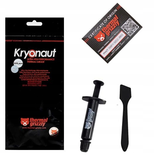 Pasta termoprzewodząca Thermal Grizzly Kryonaut 1g